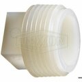 Dixon Tuff-Lite Square Head Drain Plug, 1/8 in Nominal, MNPT End Style, Nylon, Domestic TPS1